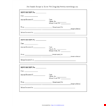 Rent Receipt Template: Money Received from Your Tenant example document template