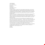 Promotion Letter Of Interest Sample example document template