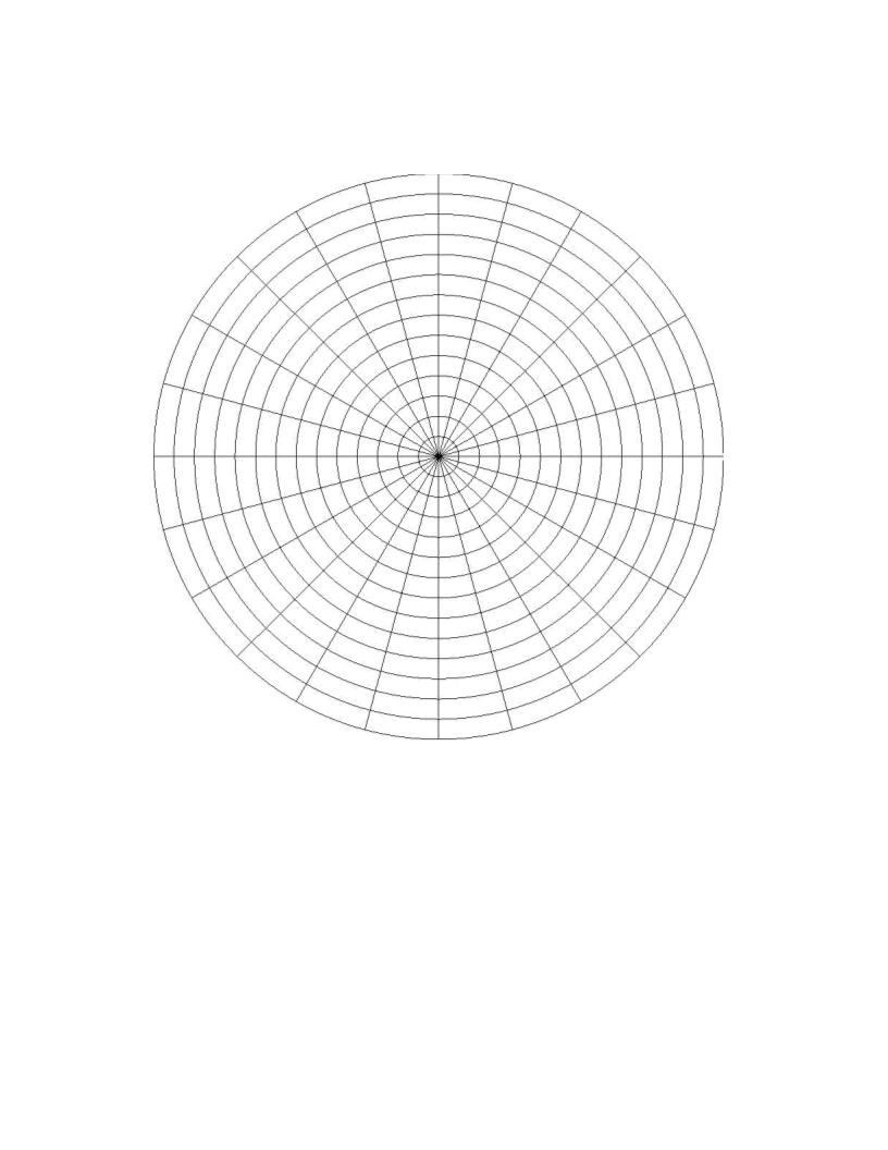 polar graph paper Main Image polar graph paper template