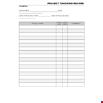 Multiple Project Tracking Template - Efficiently Track Projects by Department & Start Date example document template 