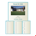 Customizable Flyer Templates - Create Eye-Catching Flyers Easily example document template