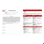 Customizable Report Card Template - Easy-to-Use Words, Numbers, Standards, and Objects example document template