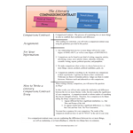 Literary Comparison Contrast Essay example document template 