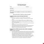 Sample Article Summary Template - Write Effective Summaries Easily example document template