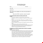 Sample Article Summary Template - Write Effective Summaries Easily | [Company Name] example document template