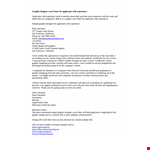 Trainee Cover Letter In Pdf example document template