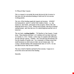 To Whom It May Concern Letter for Families example document template