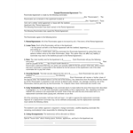 Roommate Lease Contract Template - Create an Agreement with your Roommates example document template