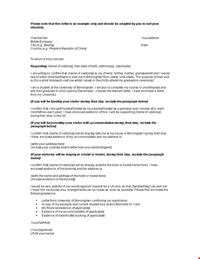 Get Approved for a Visitor Visa: How to Write an Immigration Letter and Collect Evidence