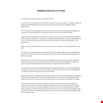 Anniversary Speech example document template 