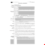 Sublease Agreement Template - Customize Lease with Overtenant and Undertenant, incl. Guaranty example document template