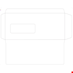 Create the Perfect Envelope with Our Envelope Template example document template 