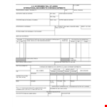 Carrier Charges - SF Document Templates with Description example document template