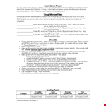 Grading Rubric Template and Cards - Board Rules in Spanish | SEO-Optimized Meta Title Template example document template