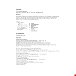 Senior Sales Coordinator Resume example document template