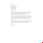 Formal Vacation Leave Letter example document template