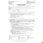 Example: "Property Agent Appointment Letter | Trusted Agency for Estate Services example document template