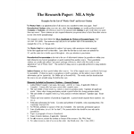 10 Examples of Mla Style Citations for Print Articles example document template