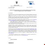 Formal Invitation Letter Sample for Seminar in Croatia - December | Quality Seminar Assurance example document template