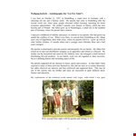 Example of a Famous Autobiography Written by Parents example document template