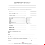 Letter for Returning Security Deposit: How to Request Balance from Owner example document template 