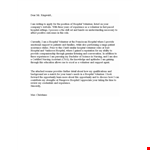 Job Application Letter For Hospital Volunteer example document template