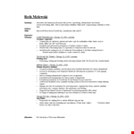 Professional Administrative Resume Sample example document template