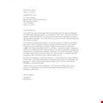 Executive Administrative Assistant example document template