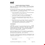 Corporate Promissory Note Template example document template