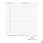 Medical Progress Notes Template example document template