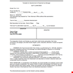 Quit Claim Deed Template - Create, Transfer, and Manage Grantor Easement example document template