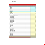 Weekly Budget Printables example document template 