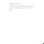Free School Transfer Letter Example example document template