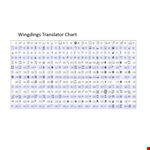 Wingdings Translator Template – Convert Wingdings Symbols with Ease example document template 