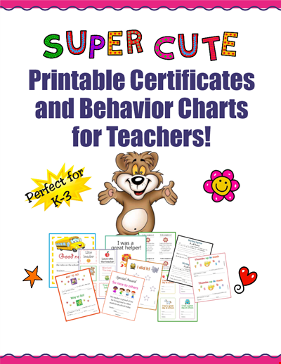Effortful Daily Behavior Chart Template for Teachers to Monitor Classroom Performance
