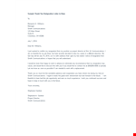 Thank You Resignation Letter To Boss example document template