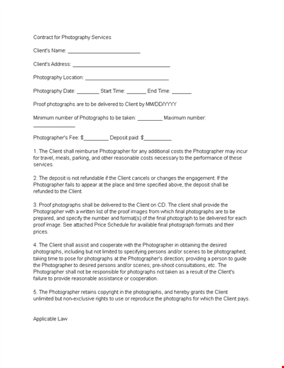 Contract Template