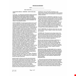 Vehicle Arbitration Agreement Template example document template