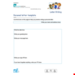 Personal Letterhead Template example document template