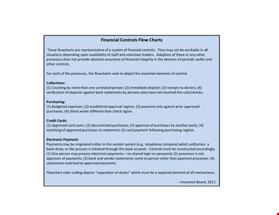 Financial Statement Controls - Streamlining Finance Workflow