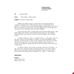 Free Download Company Memo Template | Effective Announcements, Requests, and Memos example document template