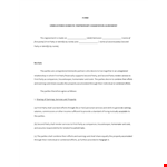Cohabitation Agreement Template | Create a Legal Agreement for Property and Parties example document template