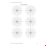 Polar Circle Graph Paper example document template