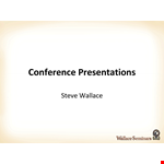 Conference Presentation Slides Template example document template