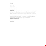 Professional Employment Offer example document template