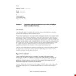 Complaint Letter Format For Poor Internet Service example document template