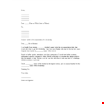 Expert letter of recommendation for scholarship example document template