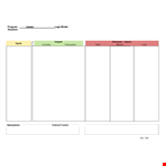 Create Effective Program Logic with our Logic Model Template example document template
