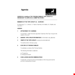 Management Trainee Agenda Example example document template