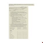 Cohabitation Agreement Template for Expenses and Agreements: Protecting Cohabitants example document template